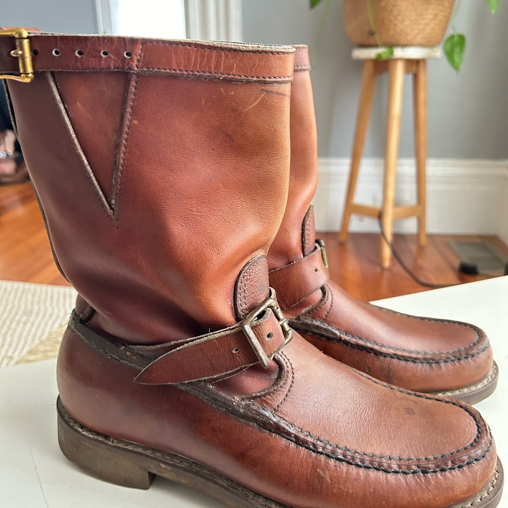 Rare Vintage Gokey Botte Sauvage Snake Proof Boots
